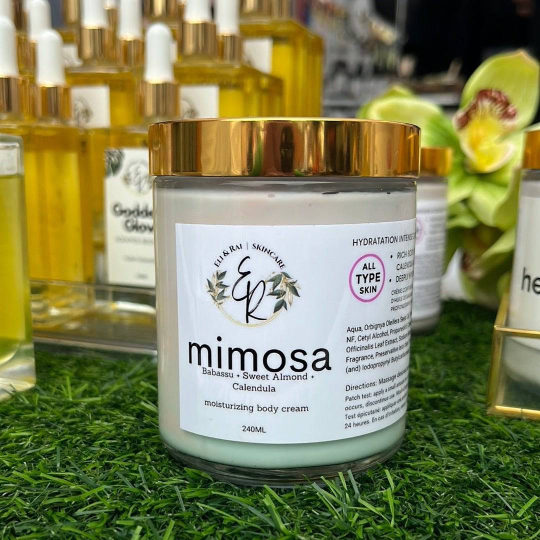 Mimosa Body Cream - Body Butter, moisturizing body cream, perfume, scented lotion